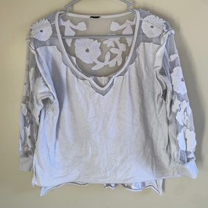 Free People New Romantics Tropicali Tee